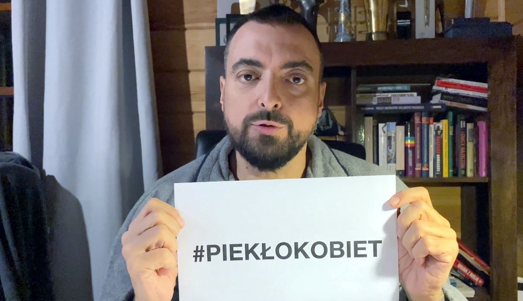 Tomasz Sekielski wspiera żonę i córkę