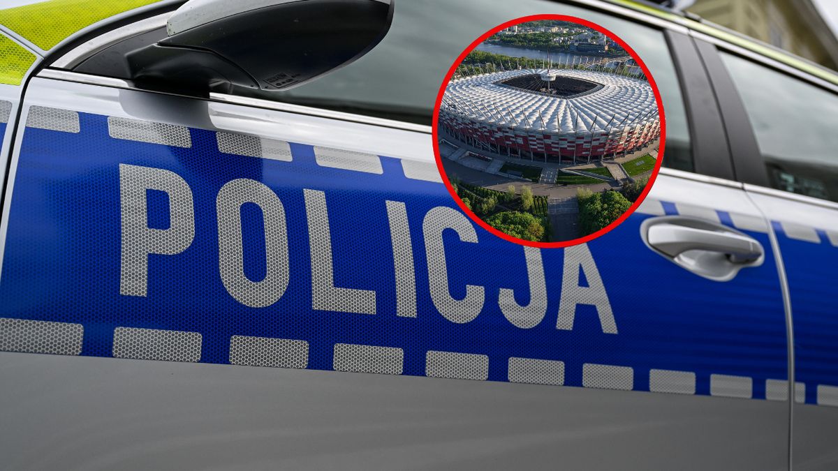 Policja na Stadionie Narodowym