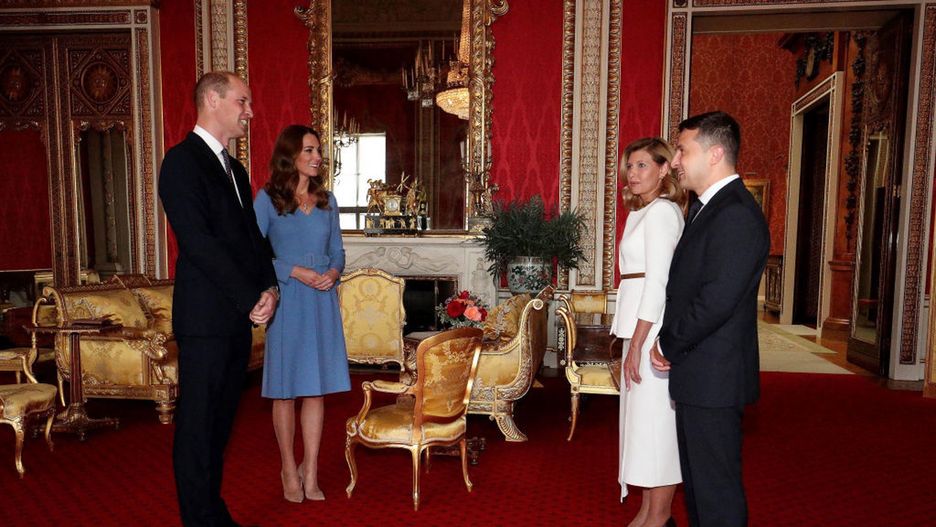 Kate i William przyjęli z wizytą prezydenta Ukrainy
