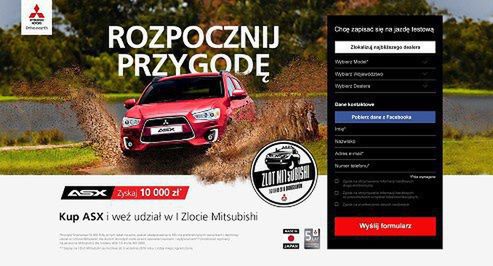 „Rozpocznij przygodę” w kampanii Mitsubishi ASX