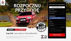 „Rozpocznij przygodę” w kampanii Mitsubishi ASX