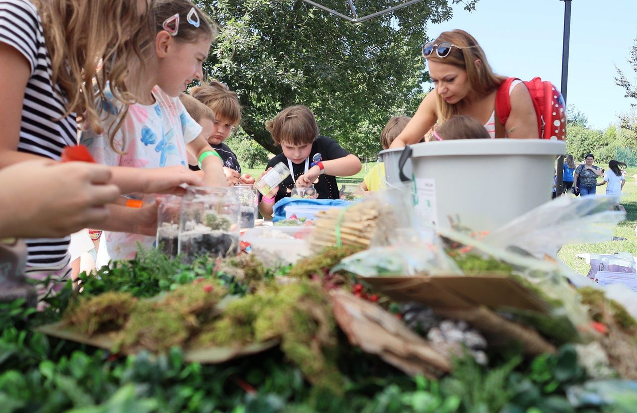 Lublin: Trwa piknik "Razem dla planety" w parku im. Jana Pawła