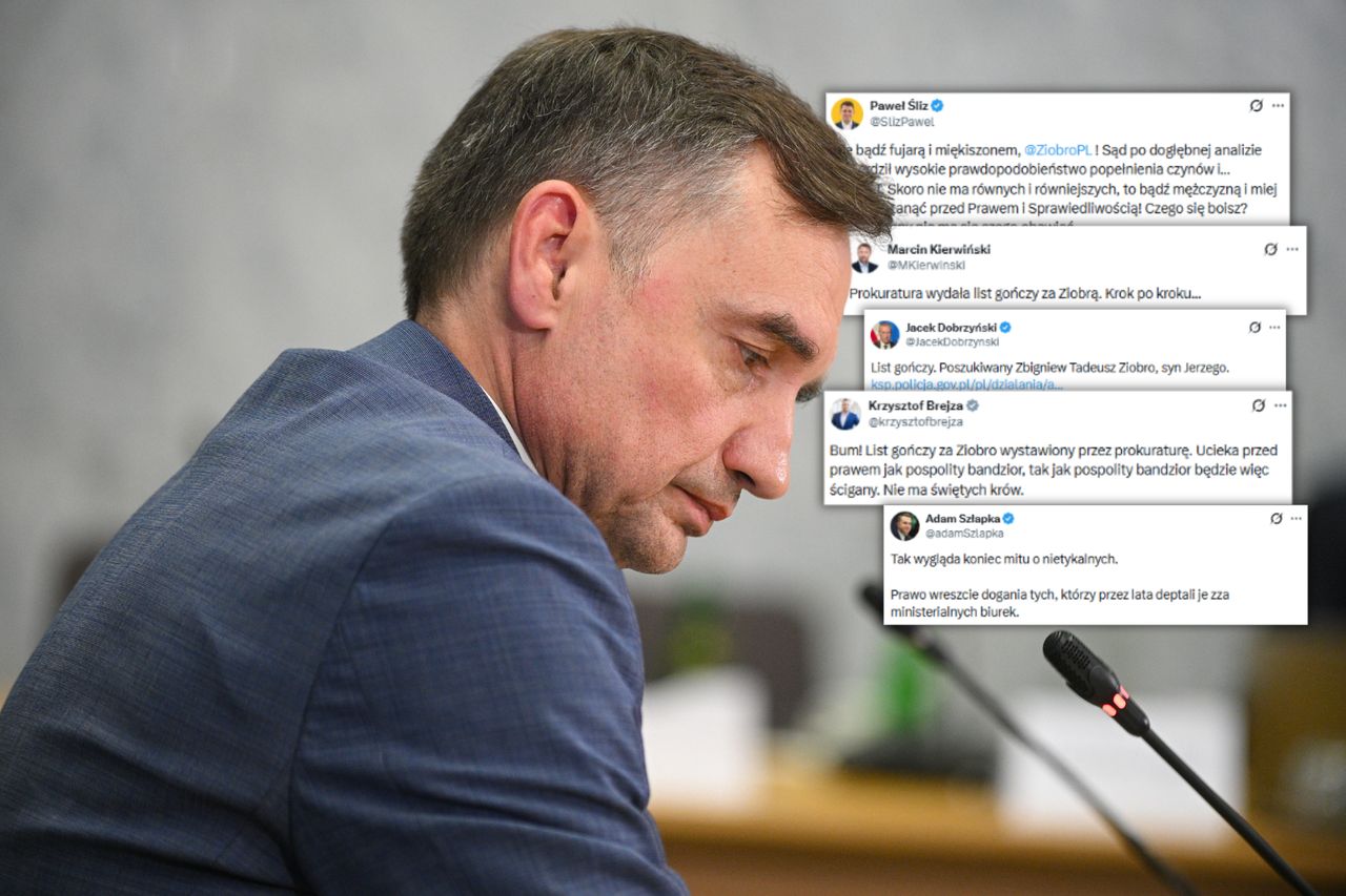 List gończy za Ziobrą. Lawina komentarzy
