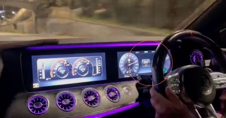 Małolat K2 chwalił się nowym autem. Jechał mercedesem 200 km/h w mieście