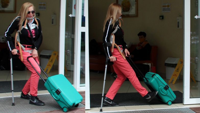 Sylwia Wysocka na rehabilitacji