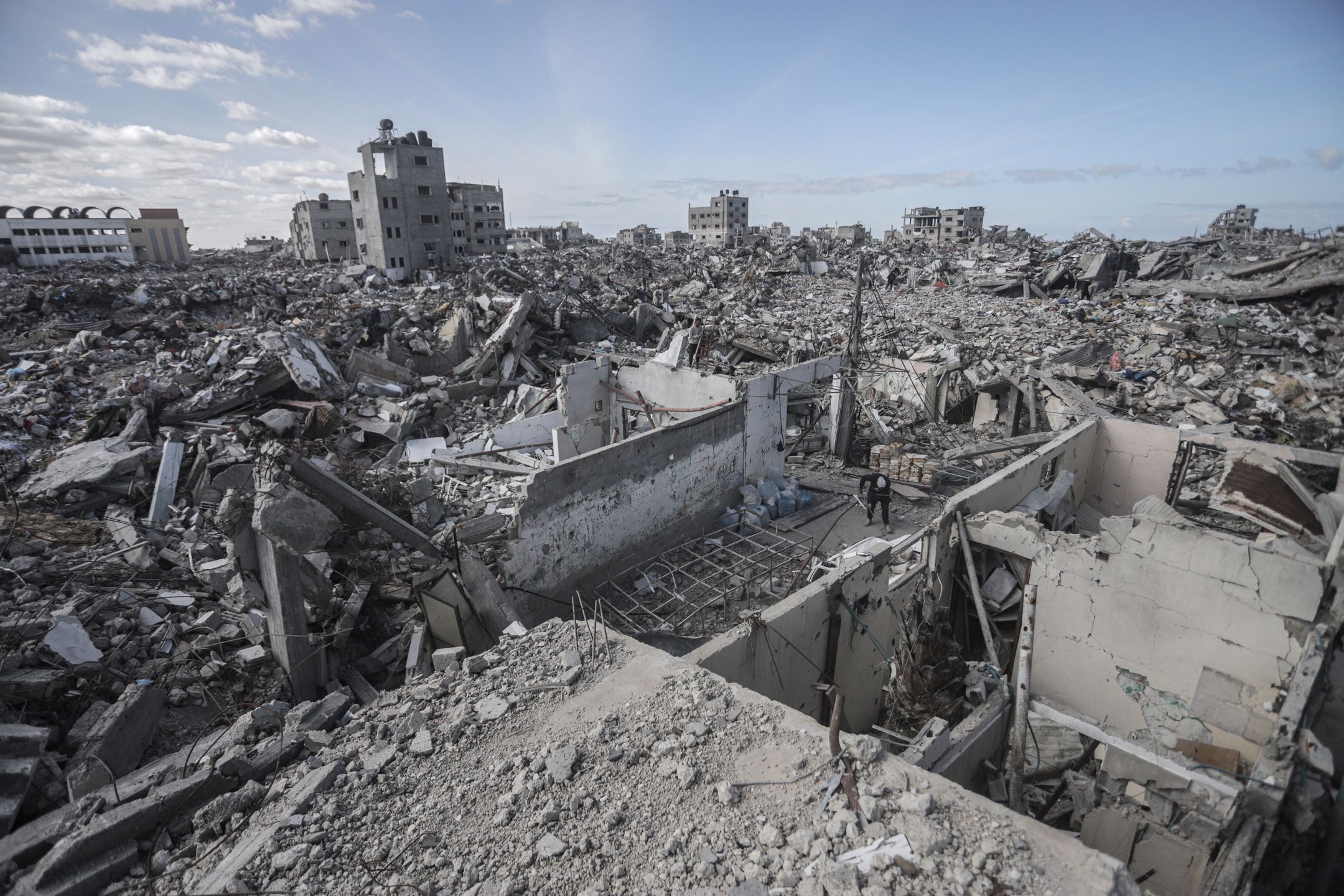 Zniszczenia w Rafah. Zdjęcie z 20 stycznia 2025