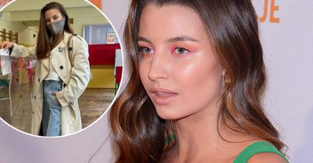 Julia Wieniawa oddała głos w wyborach. Internauci zwrócili uwagę na jej strój