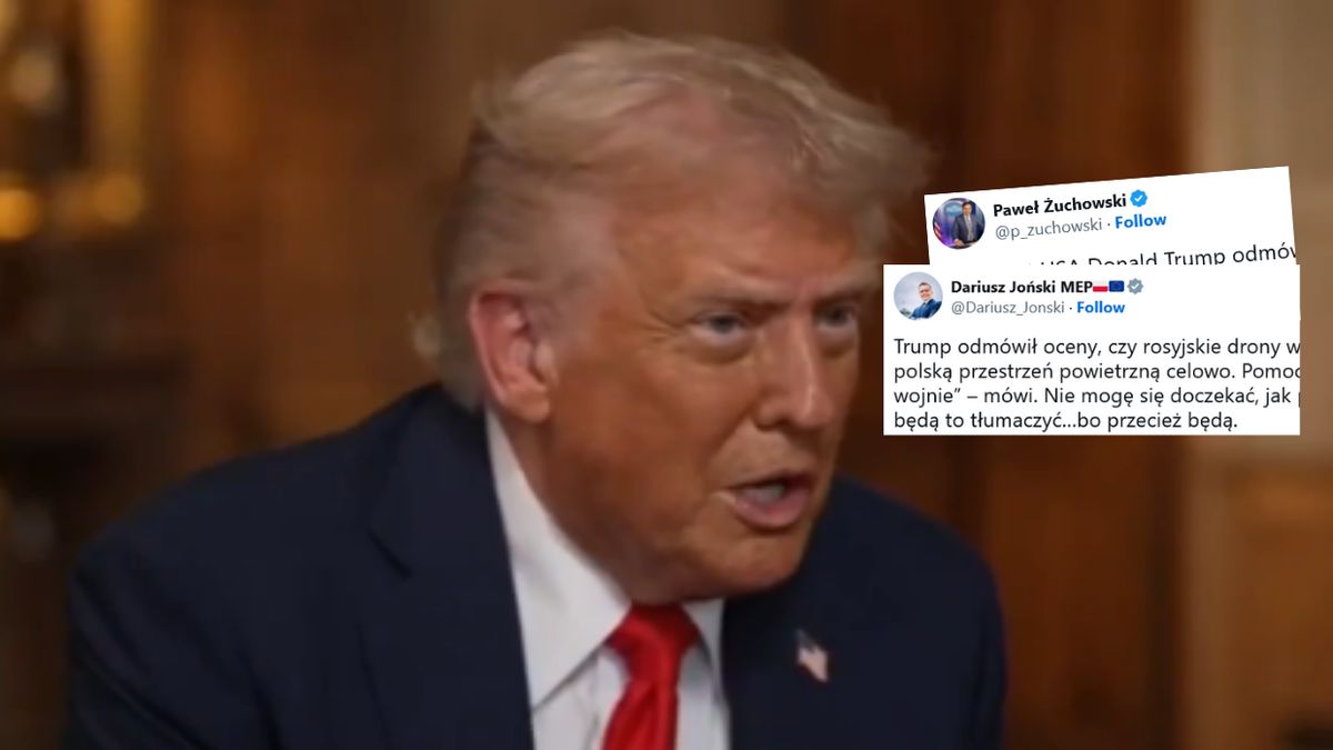 Zamieszanie po wywiadzie z Donaldem Trumpem