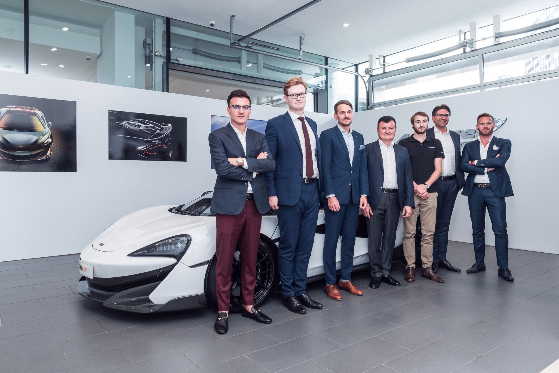 Zespół McLaren Warszawa i McLaren Automotive North Europe (fot. Konrad Skura)