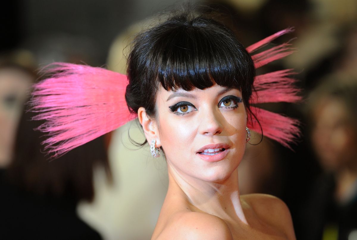 Lily Allen pokazała siwe włosy