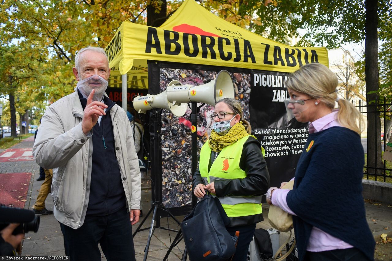 Ruszyli z akcją "Stop przestępczości aborcyjnej". "Dzierżawski próbuje nas zastraszyć"