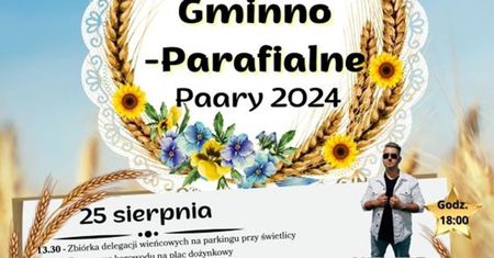 Dożynki w Paarach 2024. Gwiazdą imprezy zespół Veegas. Zobacz godzinowy program