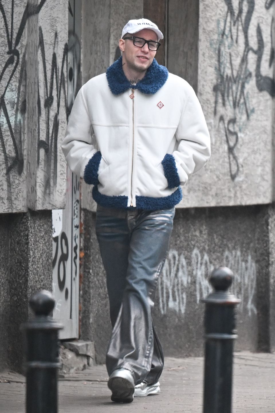 Żabson spacerował na Powiślu