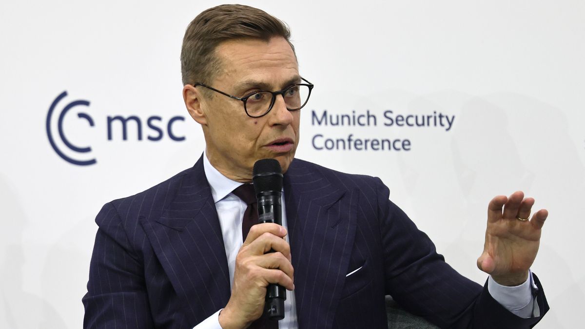 Munich Security Conference 2026
epa12735370 President of Republic of Finland, Alexander Stubb speaks during the 62st Munich Security Conference (MSC), in Munich, Germany, 13 February 2026. High-level international decision-makers meet at the 62st Munich Security Conference in Munich from 13 to 15 February 2026  during their annual meeting to discuss global security issues.  EPA/RONALD WITTEK 
Dostawca: PAP/EPA.
RONALD WITTEK
conference, Foreign, policy, MUNICH, MSC, Security