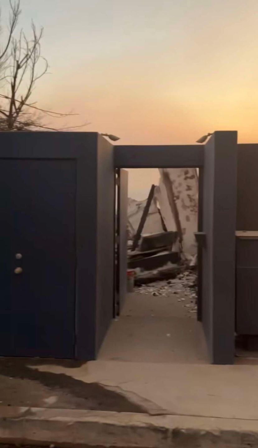 Paris Hilton pokazała zniszczony dom