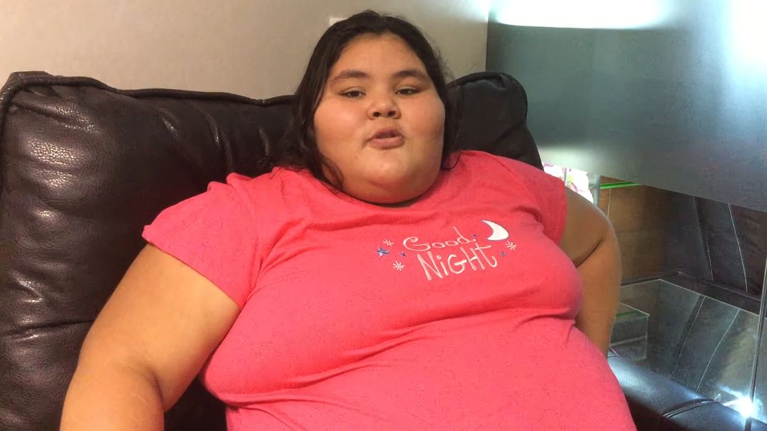 Dayana Camacho w wieku 14 lat ważyła 195 kg