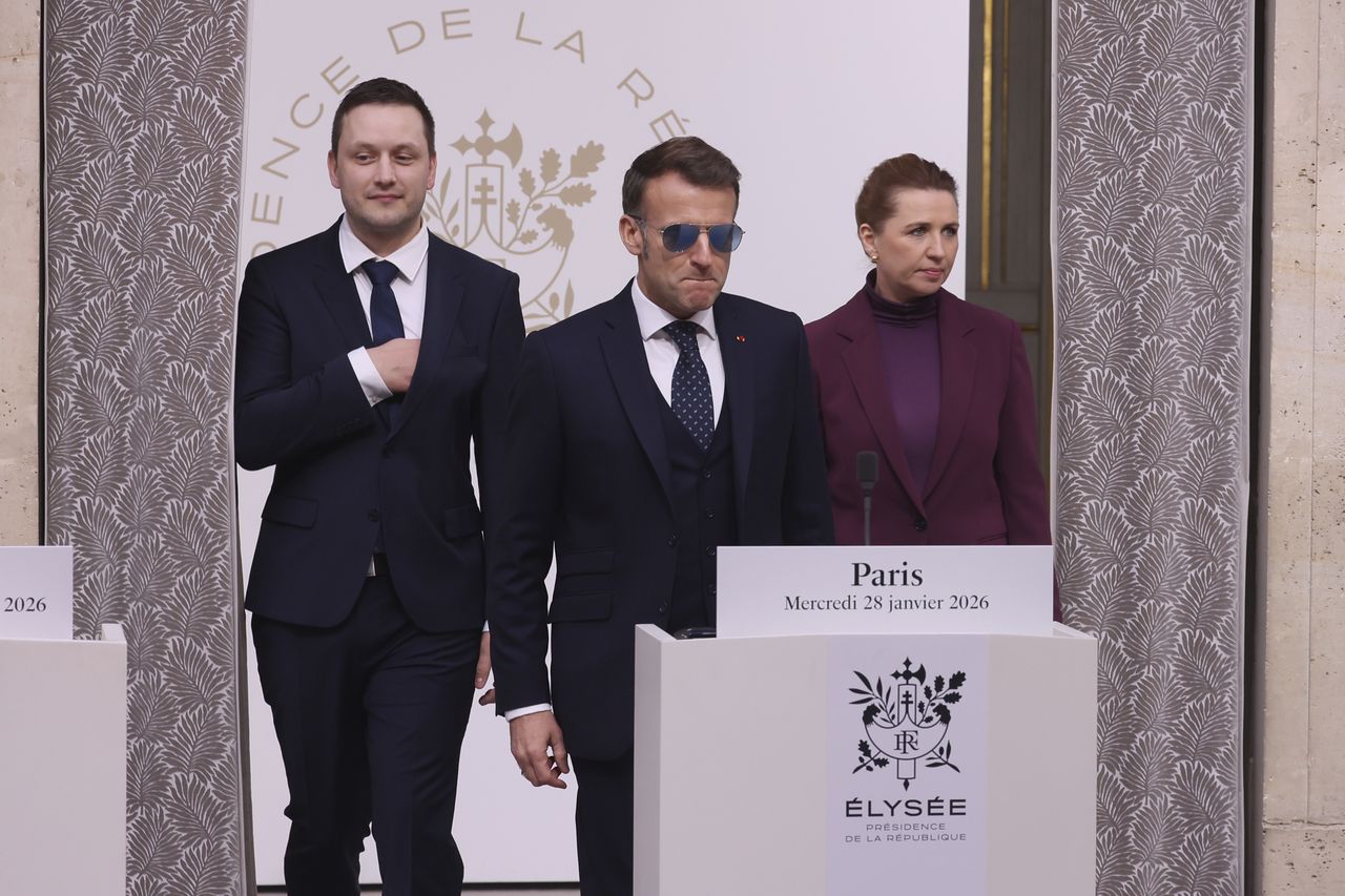 Spotkanie u Macrona. Ważny głos ws. Grenlandii