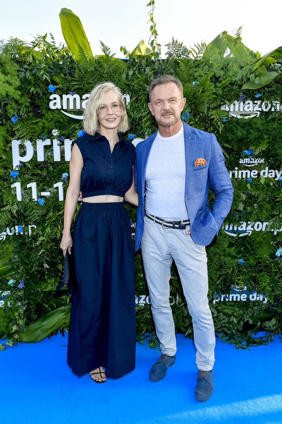 Edyta i Cezary Pazurowie nad Wisłą