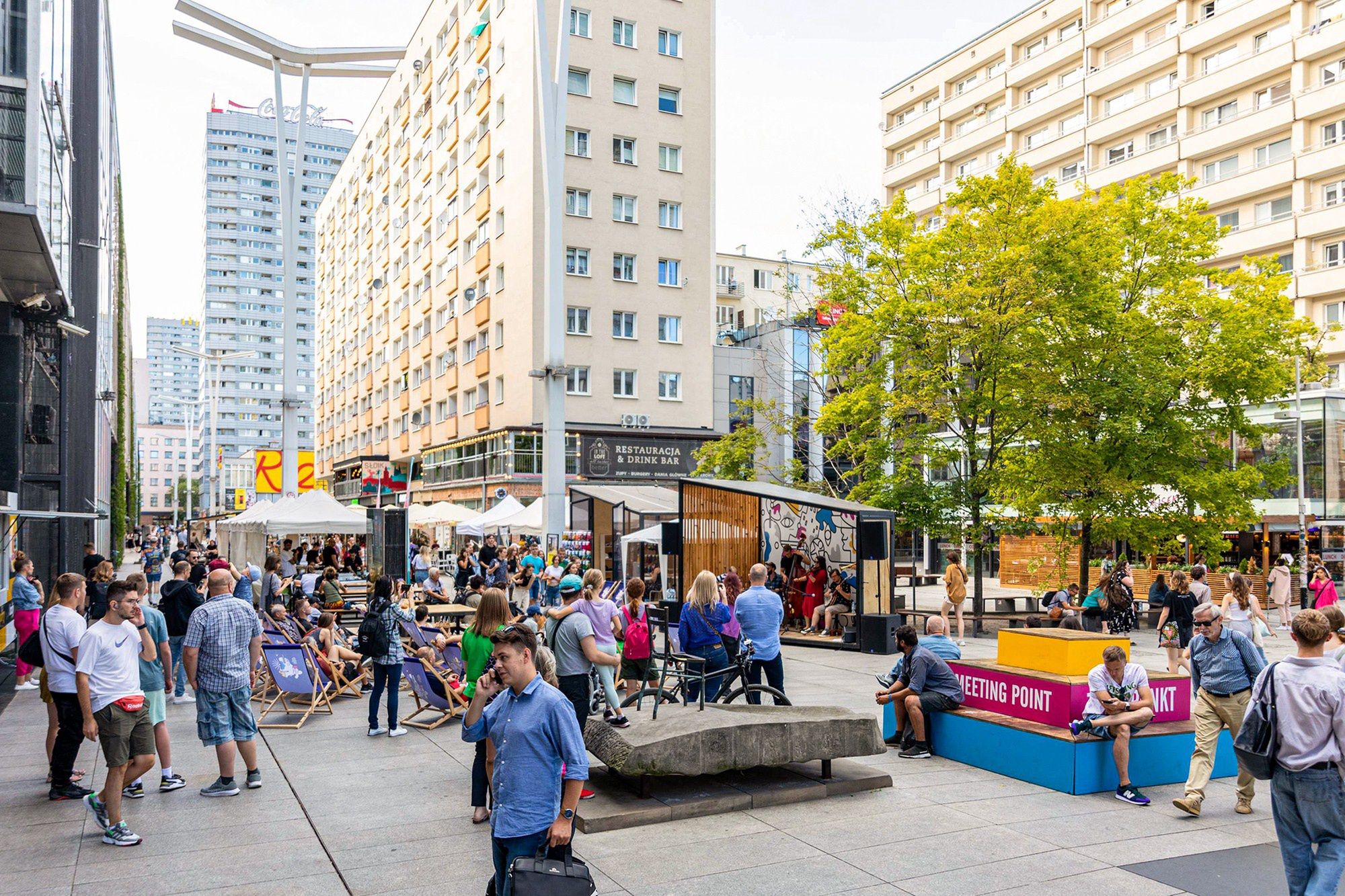 Festiwal Miejski przy Domach Towarowych Wars Sawa Junior