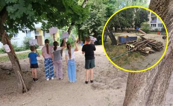 „To nie nasze dzieci” – sąsiedzi kontra rodzice. Spór o zlikwidowany plac zabaw w centrum Gorzowa
