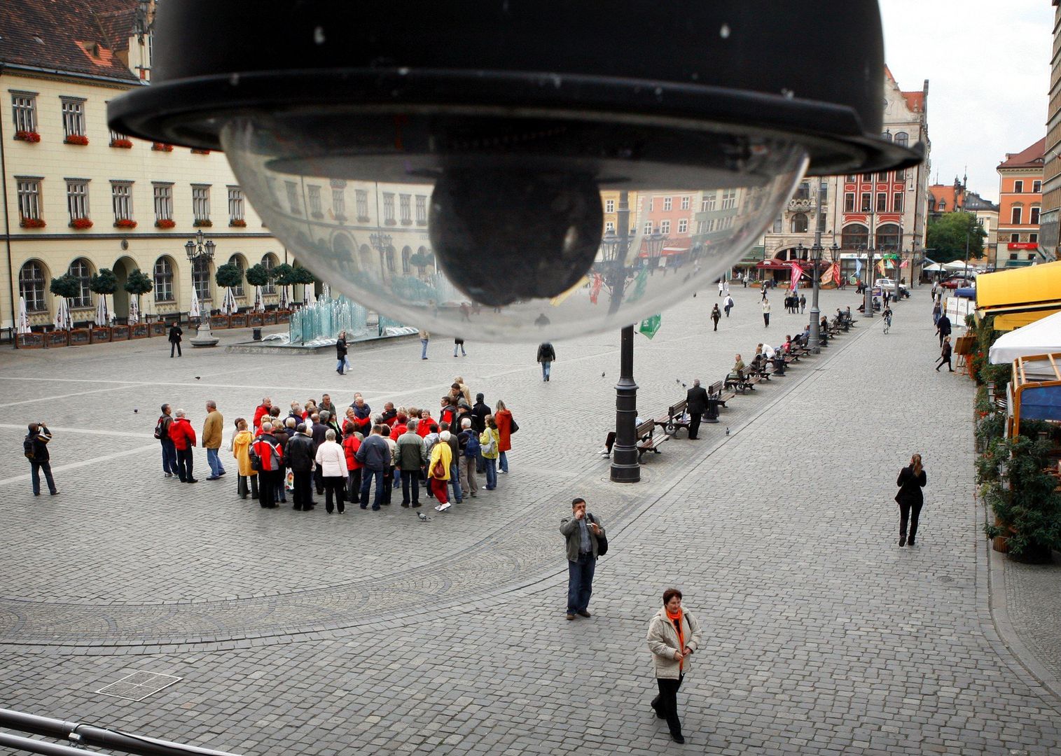 Monitoring na wrocławskim Rynku