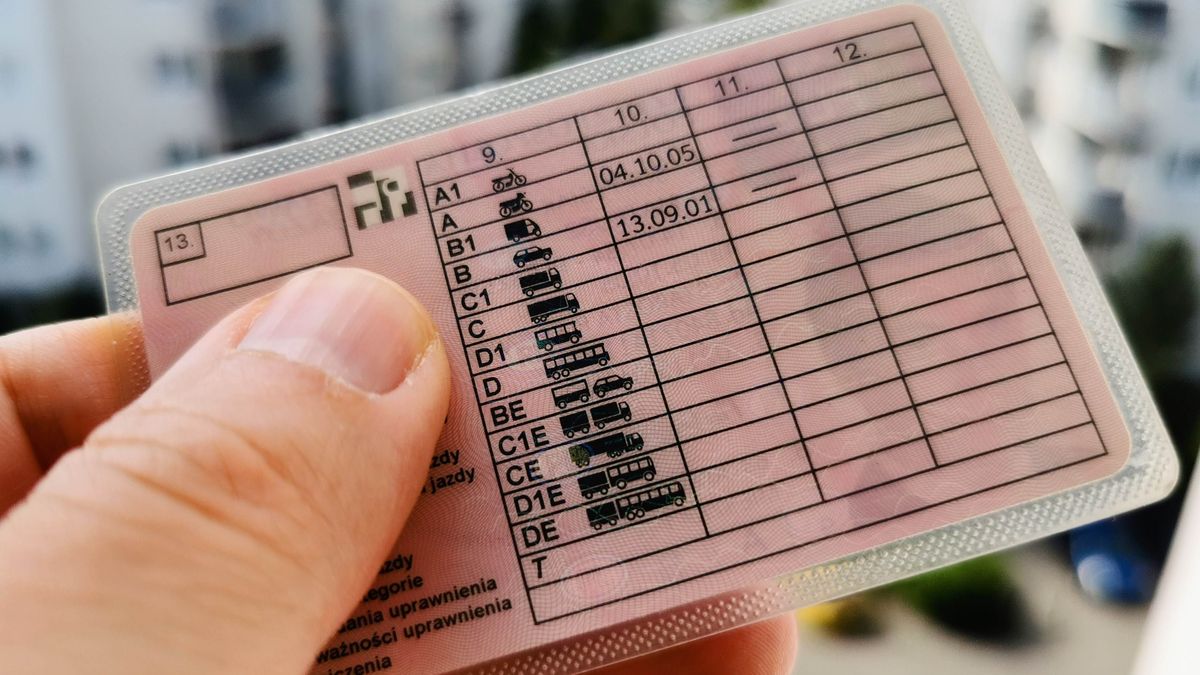 Prawo jazdy z datą ważności
