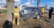 Senior z powiatu płockiego spowodował poważny wypadek w miejscowości Dzierzążnia
