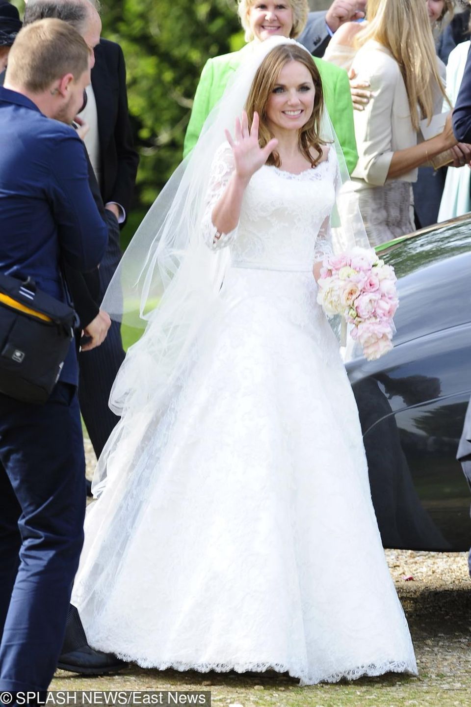Geri Halliwell w sukni ślubnej