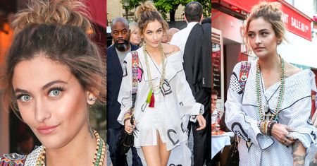 Wystylizowana Paris Jackson lansuje się w Paryżu