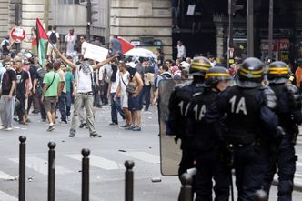 Protesty we Francji. Władze potępiają antysemityzm propalestyńskich demonstrantów