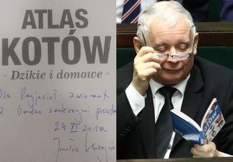 Kaczyński oddał "Atlas kotów" na cele charytatywne!