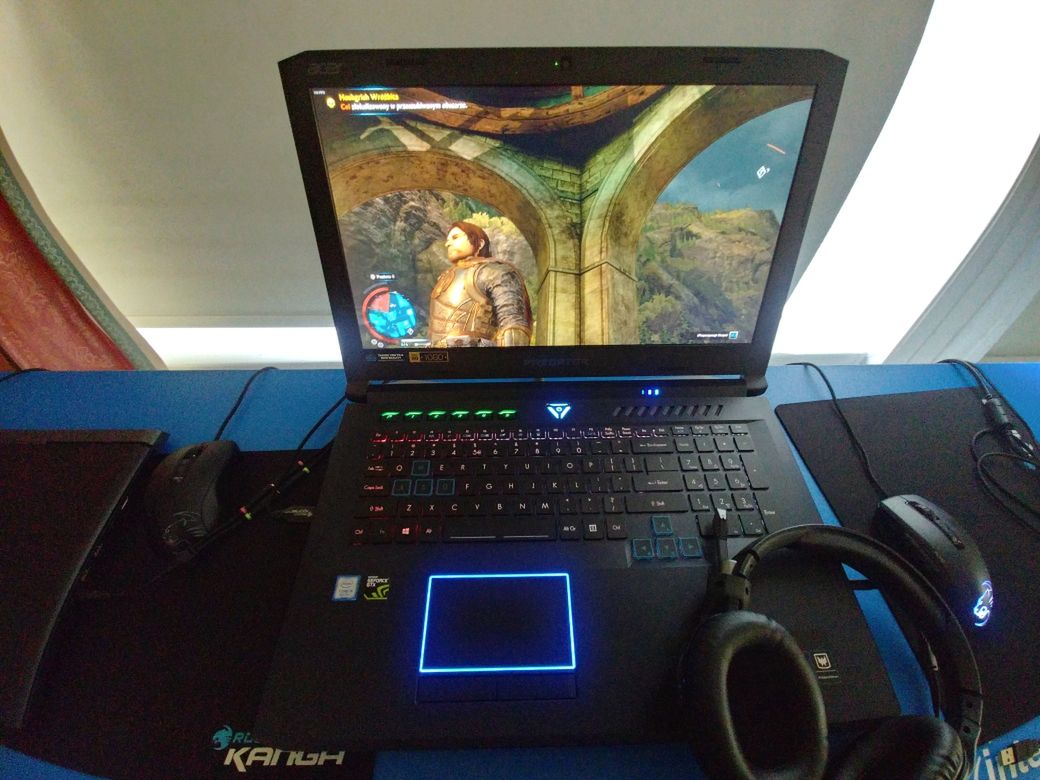 Acer Predator Helios 500 - potężny laptop z Intel Core i9, GTX 1070 i 144 Hz (podgląd HotZlotowy)