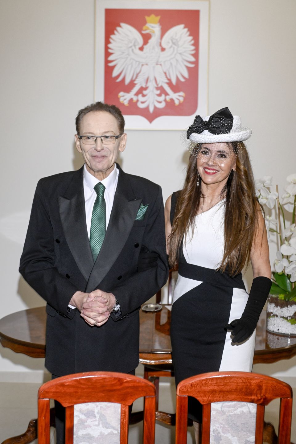 Jacek i Jolanta Borkowscy na swoim ślubie 