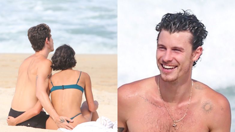 Shawn Mendes i Bruna Marquezine przyłapani na plaży