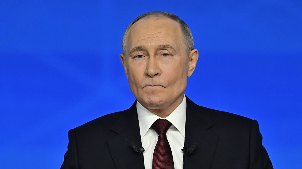 Putin takes part in live annual press conference in Russian capital
MOSCOW, RUSSIA - DECEMBER 19: Russia's President Vladimir Putin attends annual special televised question-and-answer session and year-end news conference scheduled to take place at the Gostiny Dvor in Moscow, Russia, on December 19, 2025. (Photo by Sefa Karacan/Anadolu via Getty Images)
Anadolu
gostiny dvor, political, pol, putin, annual press conference, moscow, russia's president vladimir putin, politic