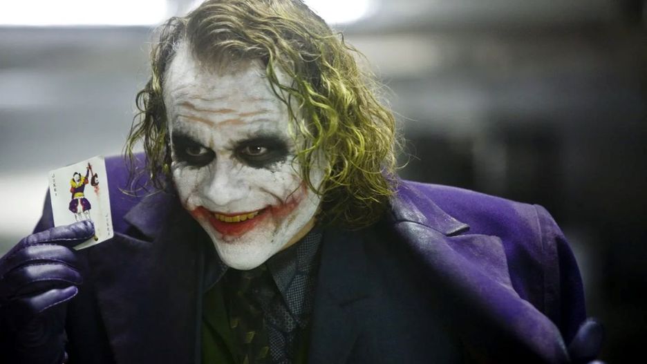 Heath Ledger w roli Jokera