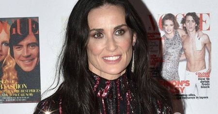 Dawno niewidziana Demi Moore pojawiła się na gali z okazji 100-lecia "Vogue'a". Seksowna jak zwykle!