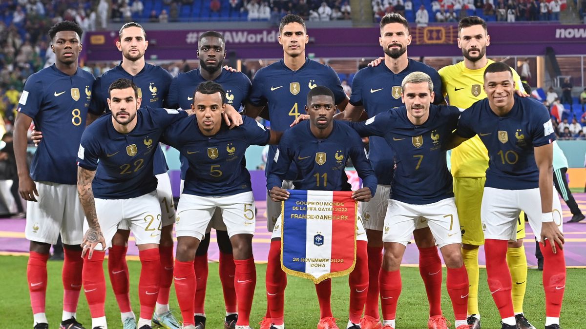 piłkarze reprezentacji Francji