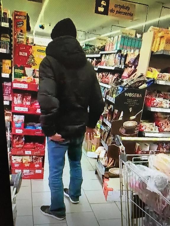 Złodziej w rękach policji