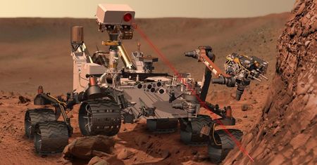 Łazik Curiosity wykrył metan na Marsie