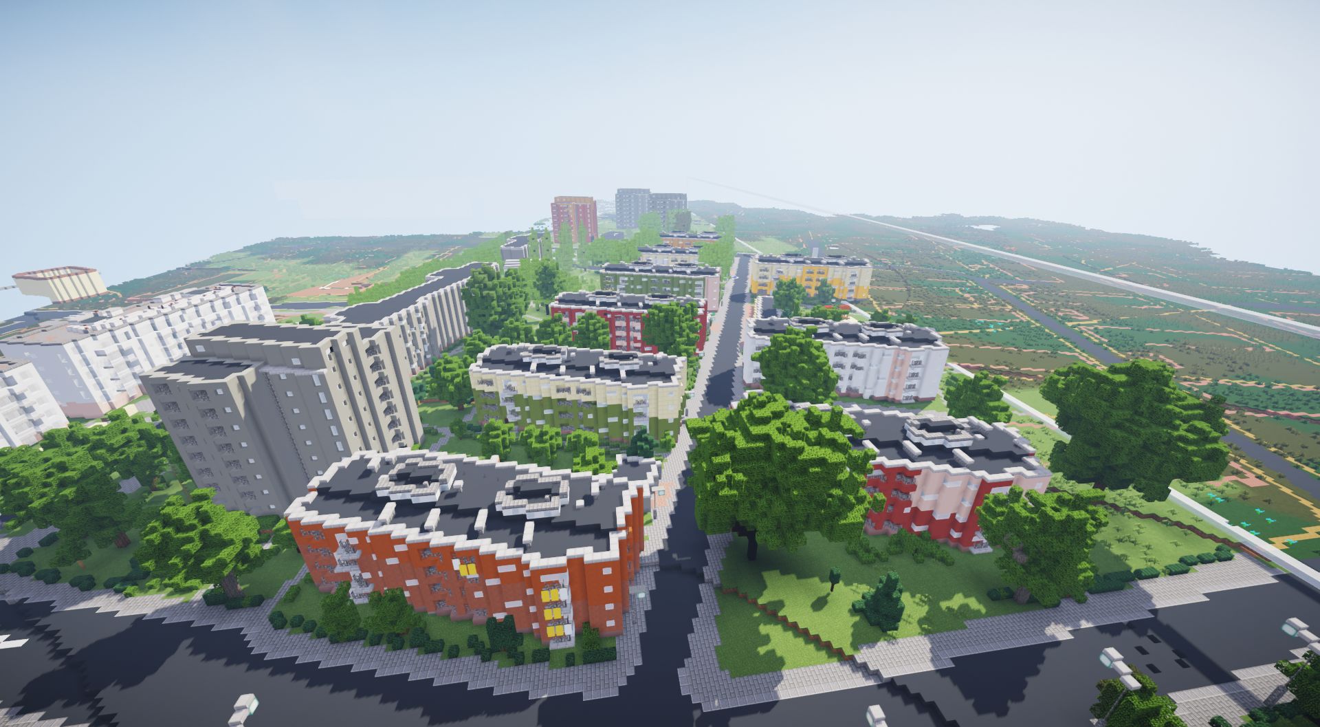 Warszawska Wola w Minecrafcie