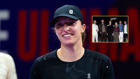 W takim stroju pojawiła się na kolacji. Kibice pod wrażeniem Świątek