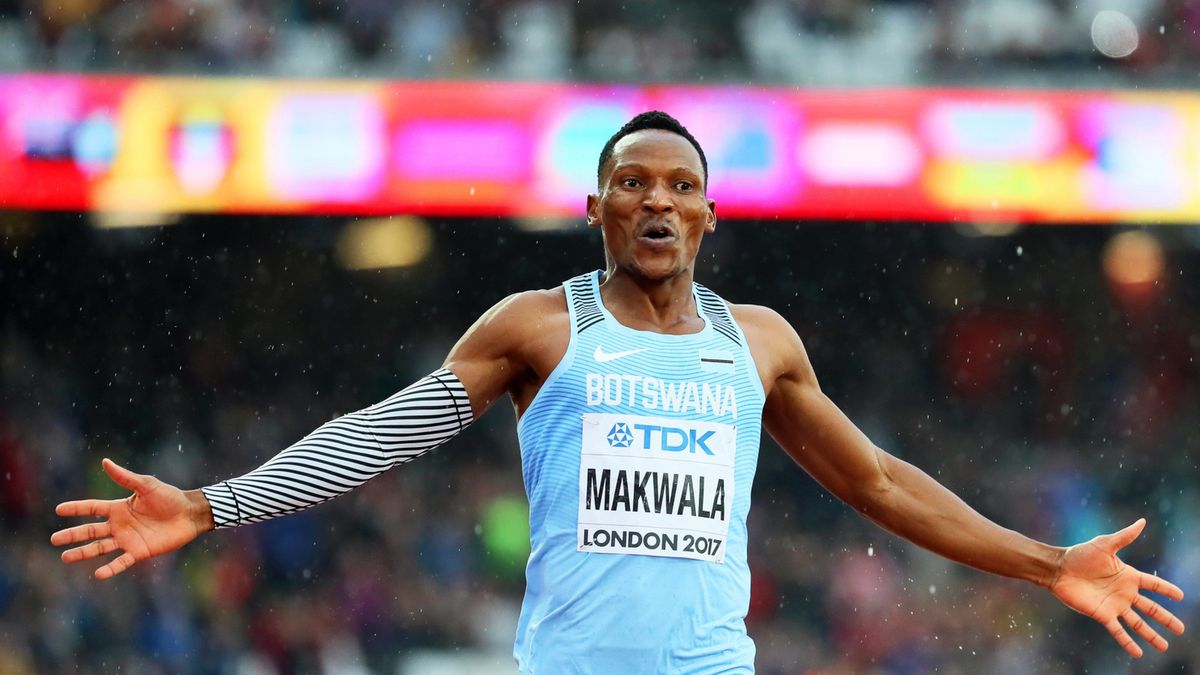 Isaac Makwala - to zdecydowanie najgłośniejsze nazwisko odbywających się w Londynie mistrzostw świata
