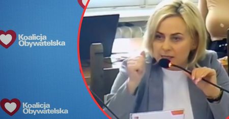 "Niech się pan zamknie". Gwałtowna reakcja burmistrz z KO