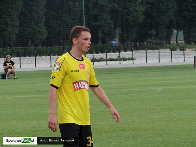 Jakub Bartkowski w meczu ze Śląskiem Wrocław zapisał swoją pierwszą asystę w karierze