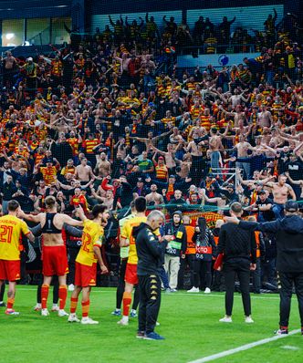 Co za radość! Tak Jagiellonia świętowała sensacyjny triumf