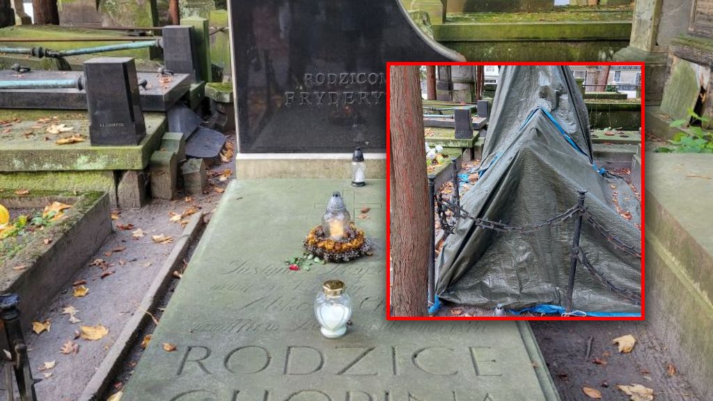 Remont grobu rodziców Fryderyka Chopina na Starych Powązkach