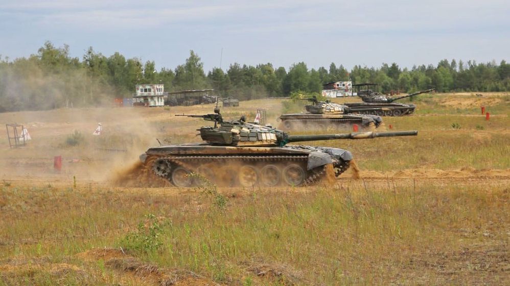 "Szkolenia mobilizacyjne" na Białorusi 