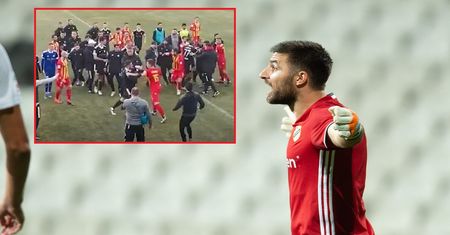 Wojenka zamiast meczu. Trener przerwał grę i oskarża Rosjan