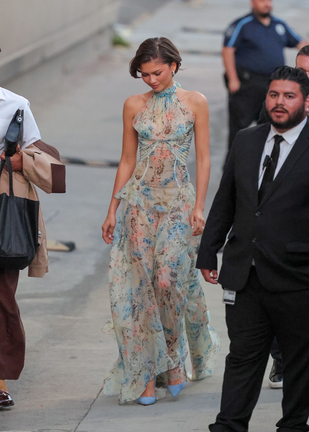 Zendaya w kwiecistej kreacji